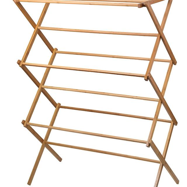 Home-it Clothes Drying Rack Bamboo Wooden Clothes Rack Super Quality Cloth Drying Stand
