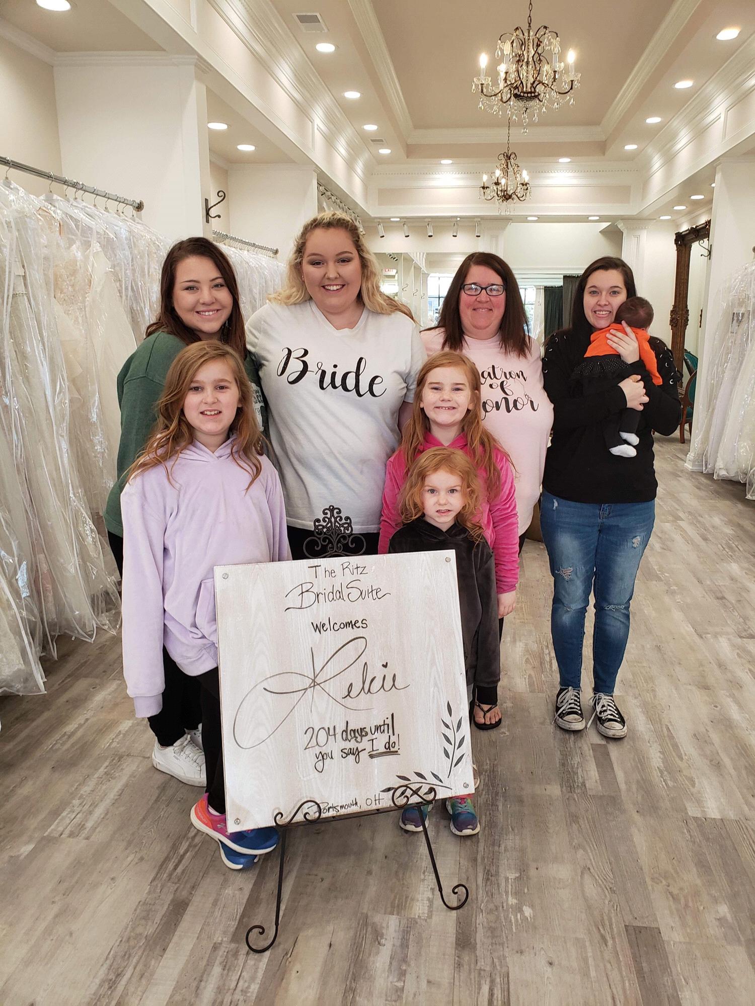 Bridesmaids said yes to the dress!