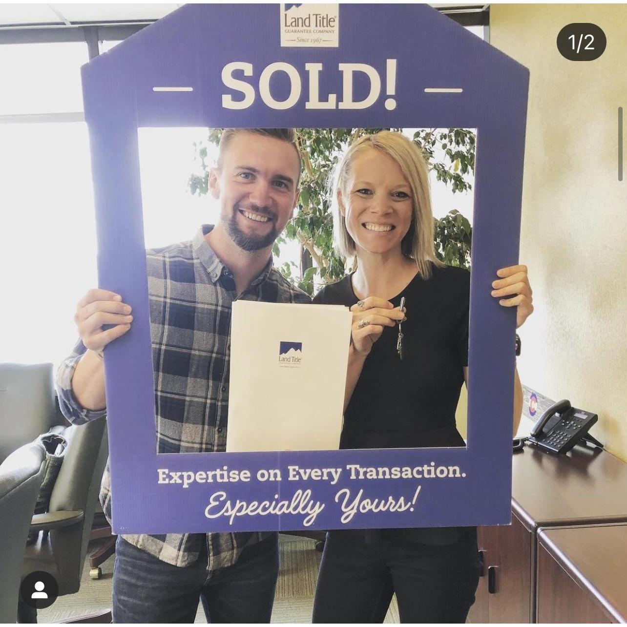 Closing day on our new house!