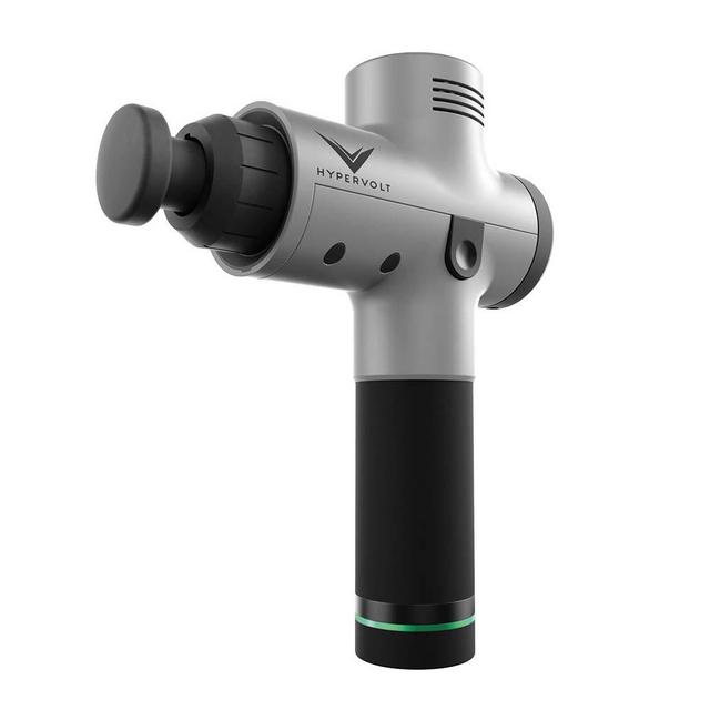 Hypervolt by Hyperice, Featuring Quiet Glide Technology - Handheld Percussion Massage Device | 3 Speeds, 5 Interchangeable Attachment Heads | Helps Relieve Sore Muscles and Stiffness