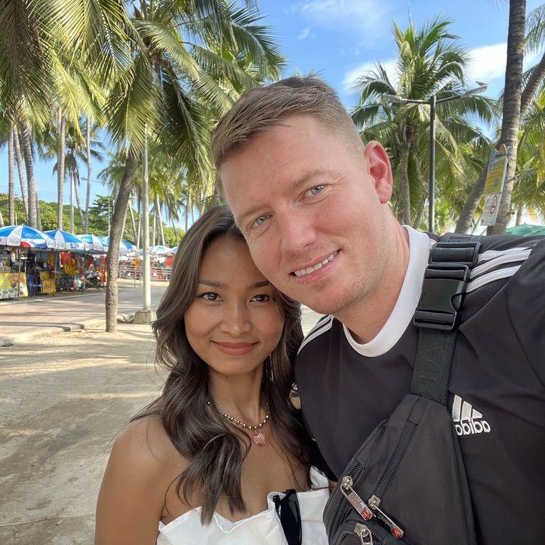 first date in Bangsan Beach.