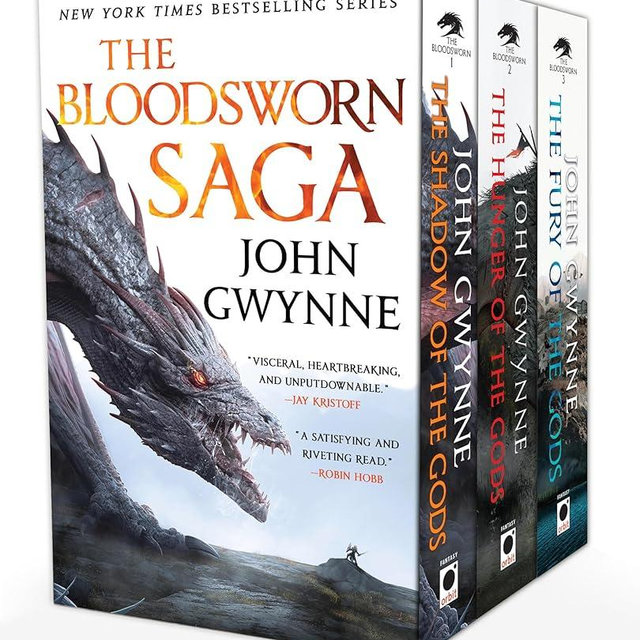 The Bloodsworn Saga Boxed Set: The Shadow of the Gods, The Hunger of the Gods, The Fury of the Gods