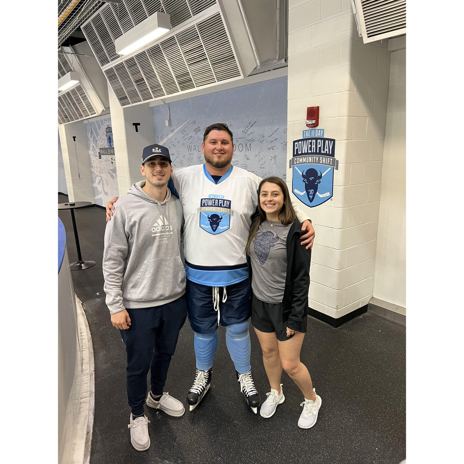 Supporting Derek at the 11 day powerplay!
