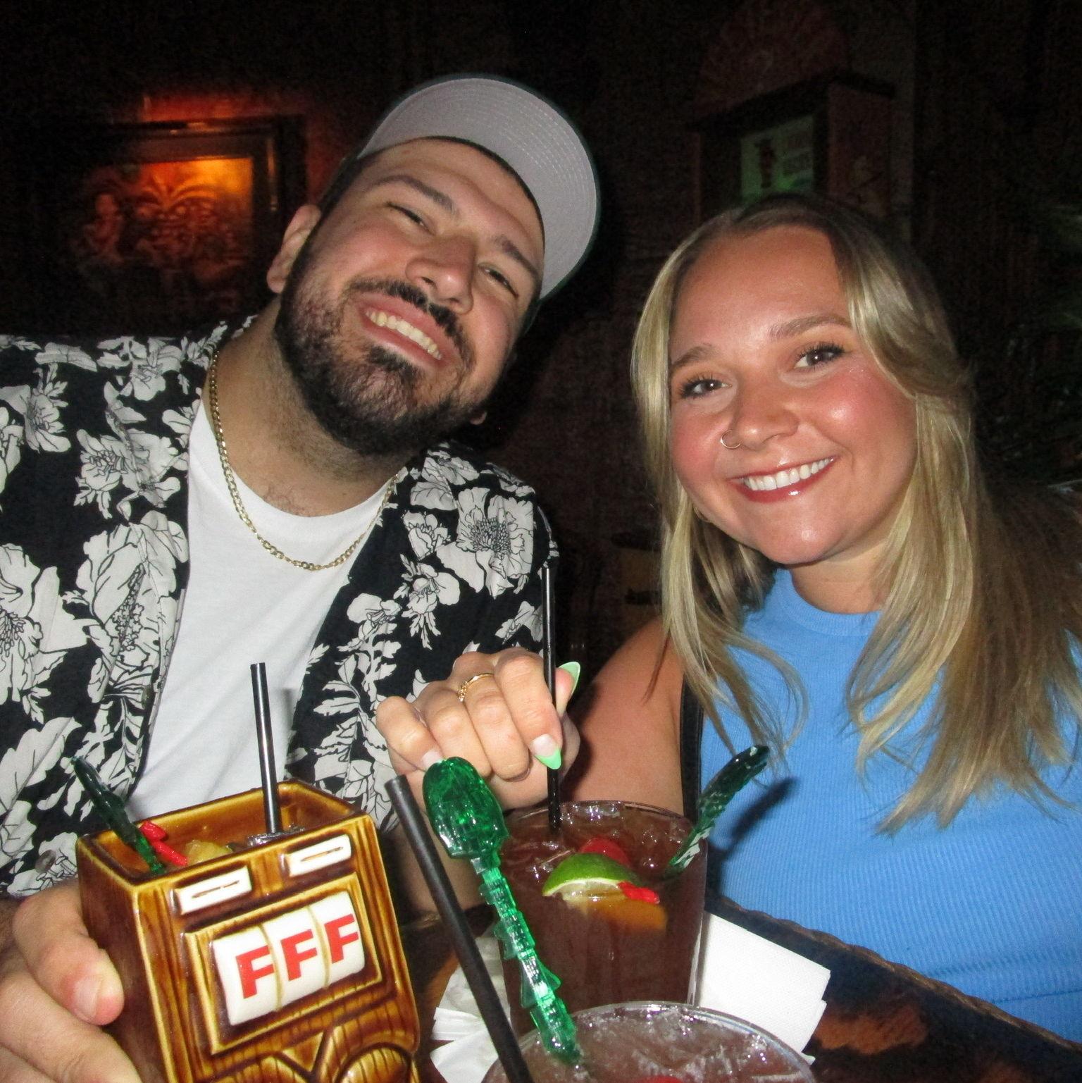 Checking out Frankie's Tiki Room during a trip to Las Vegas in July of 2024.