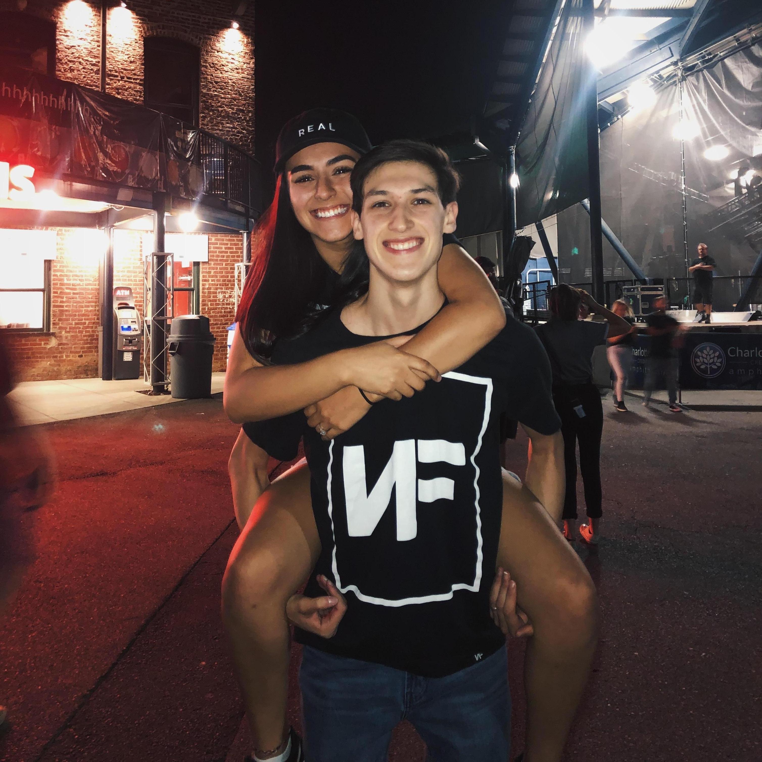 "The Search" NF concert. Sept, 2019