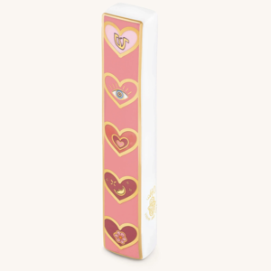 Love Lives Here Ceramic Heart Mezuzah | Karma and Luck