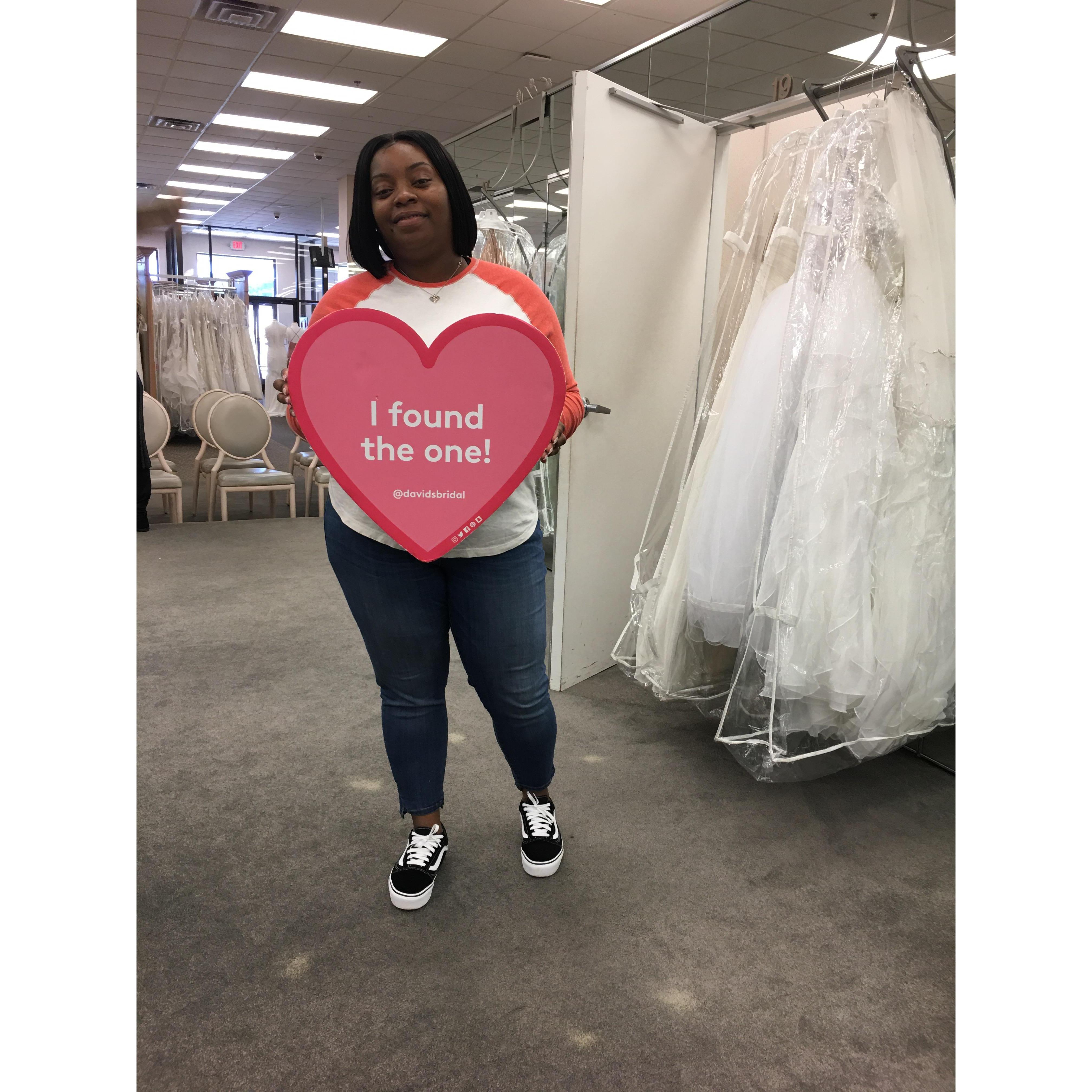 Found my dress