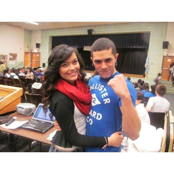 Diana and Antonio met freshman year of high school in 2008.
