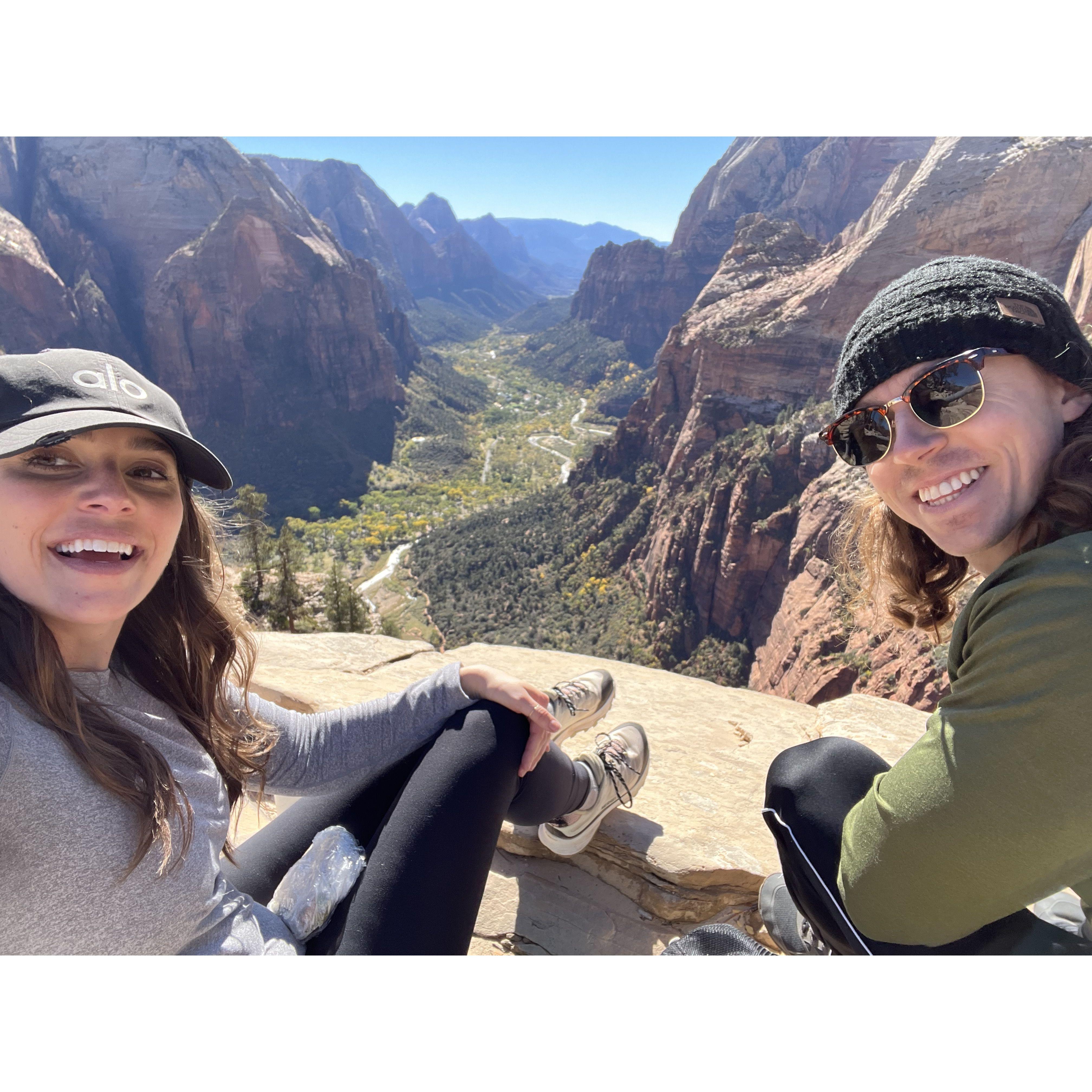 Top O' Angel's Landing, Zion National Park