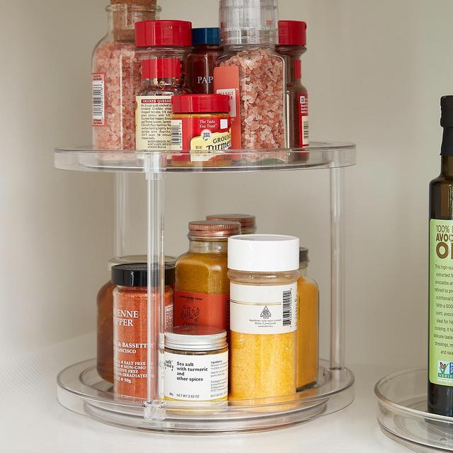 The Home Edit by iDesign 2-Tier Lazy Susan