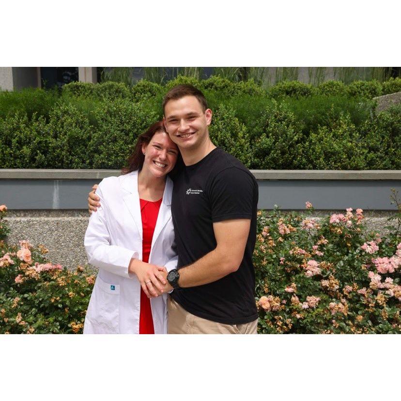 Katie Mae's white coat ceremony. 2022.