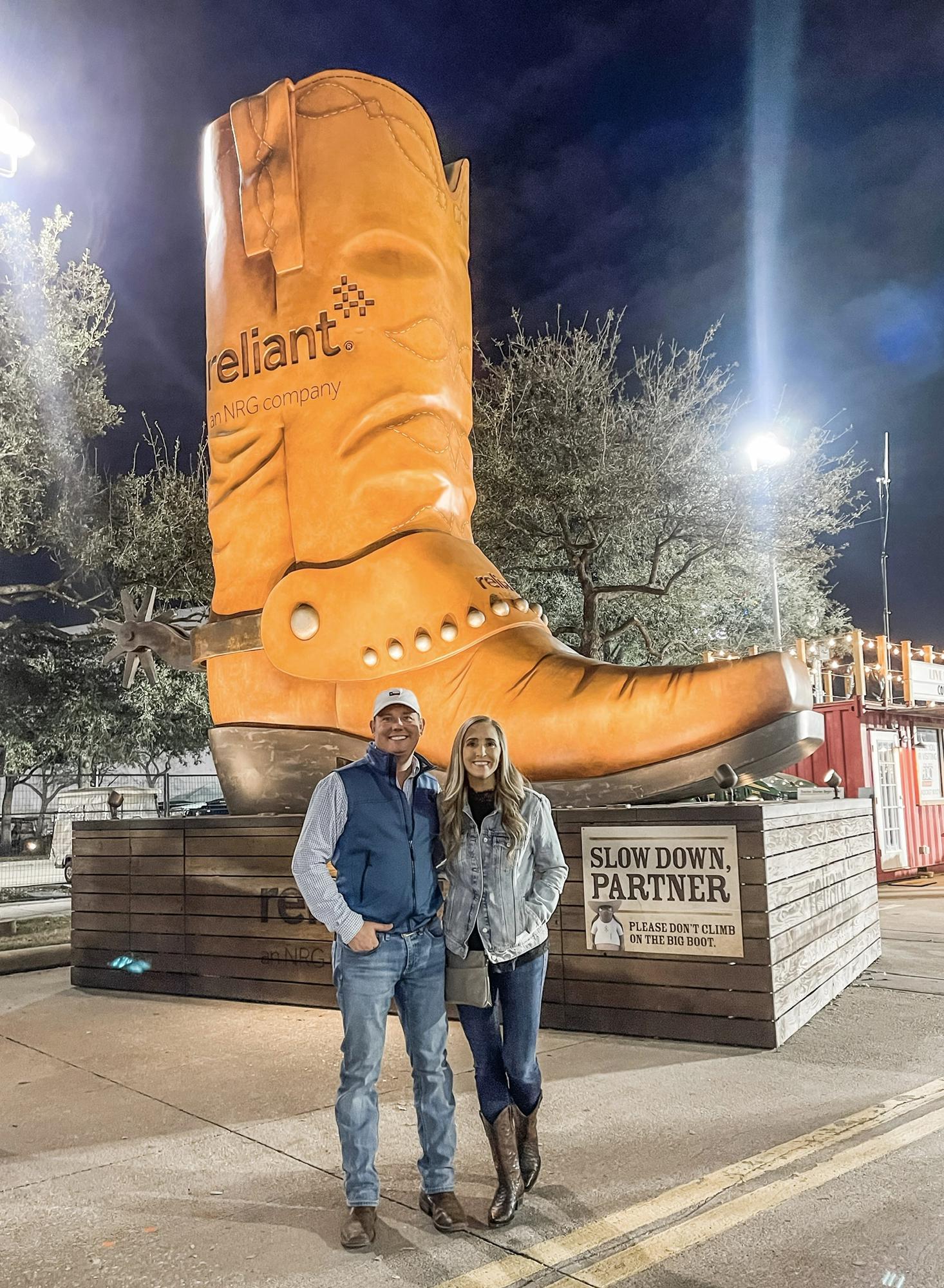 This was the night of our first date and the first picture we took together.  February 28, 2022 seeing Cody Johnson at the Houston Rodeo.