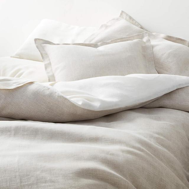 Natural Hemp Fiber King Duvet Cover