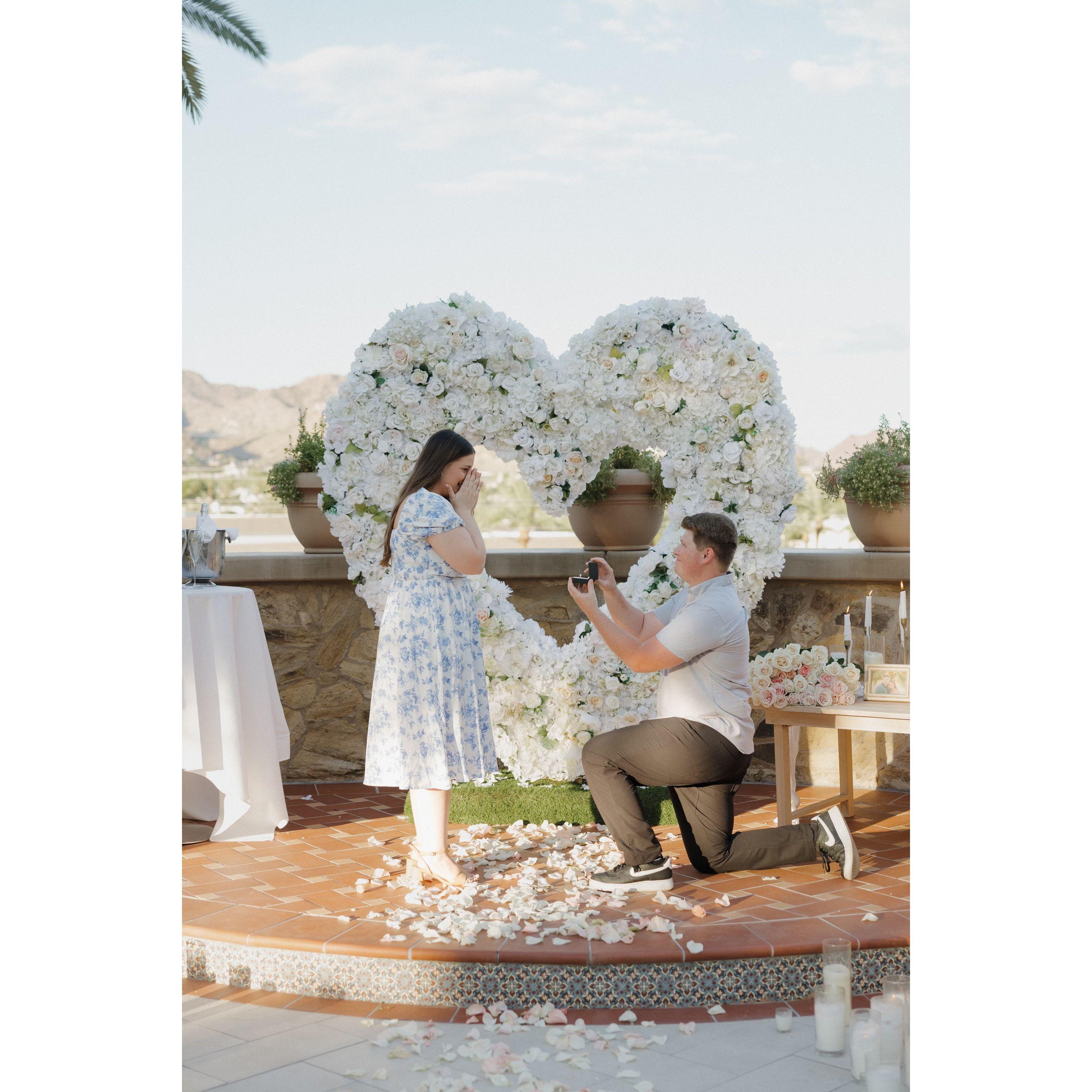 It's a love story, baby, just say yes💍