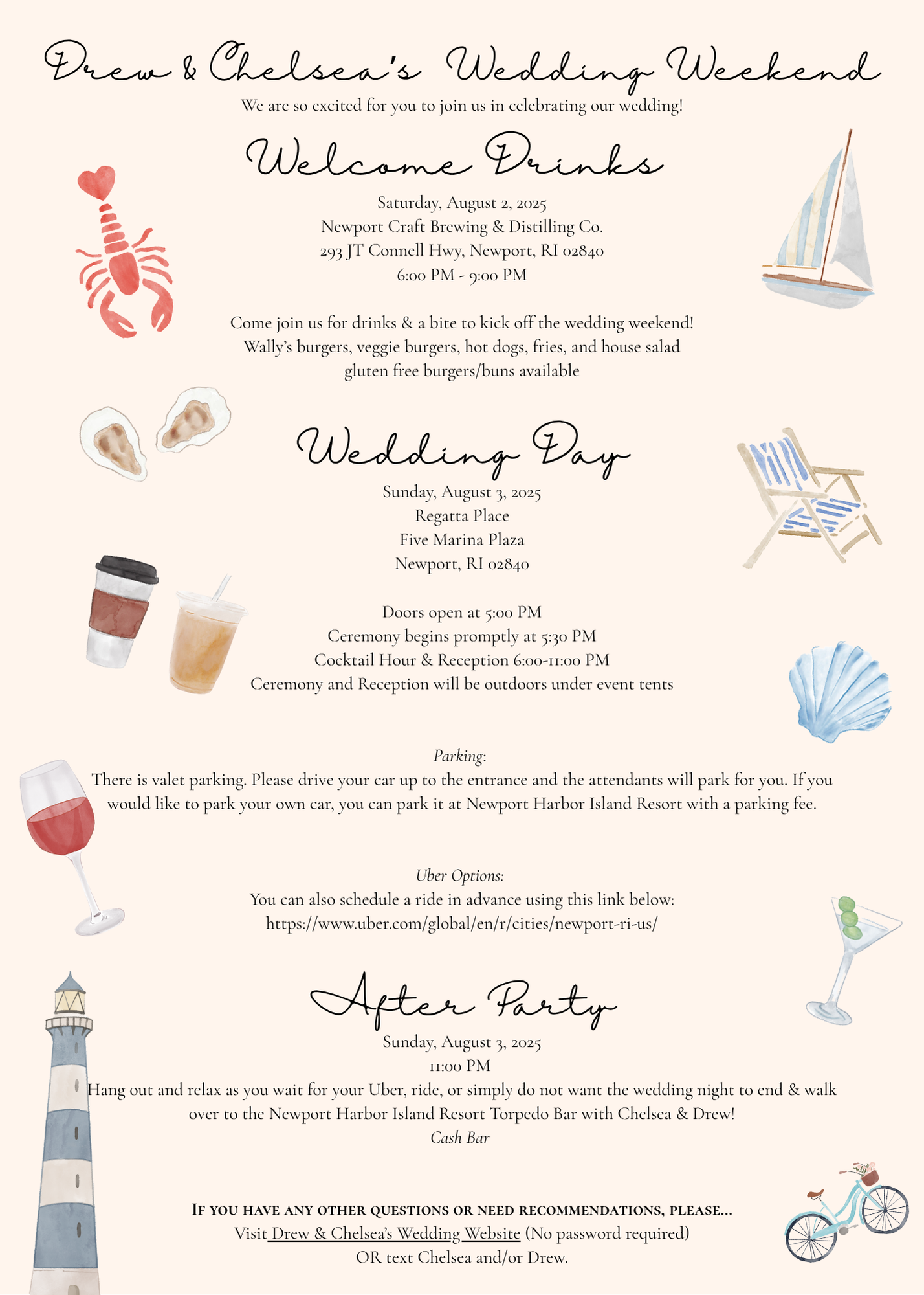 The Wedding Website of Chelsea Rossomando and Drew Mudgett