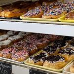 Get some amazing donuts at The Corner Bakery