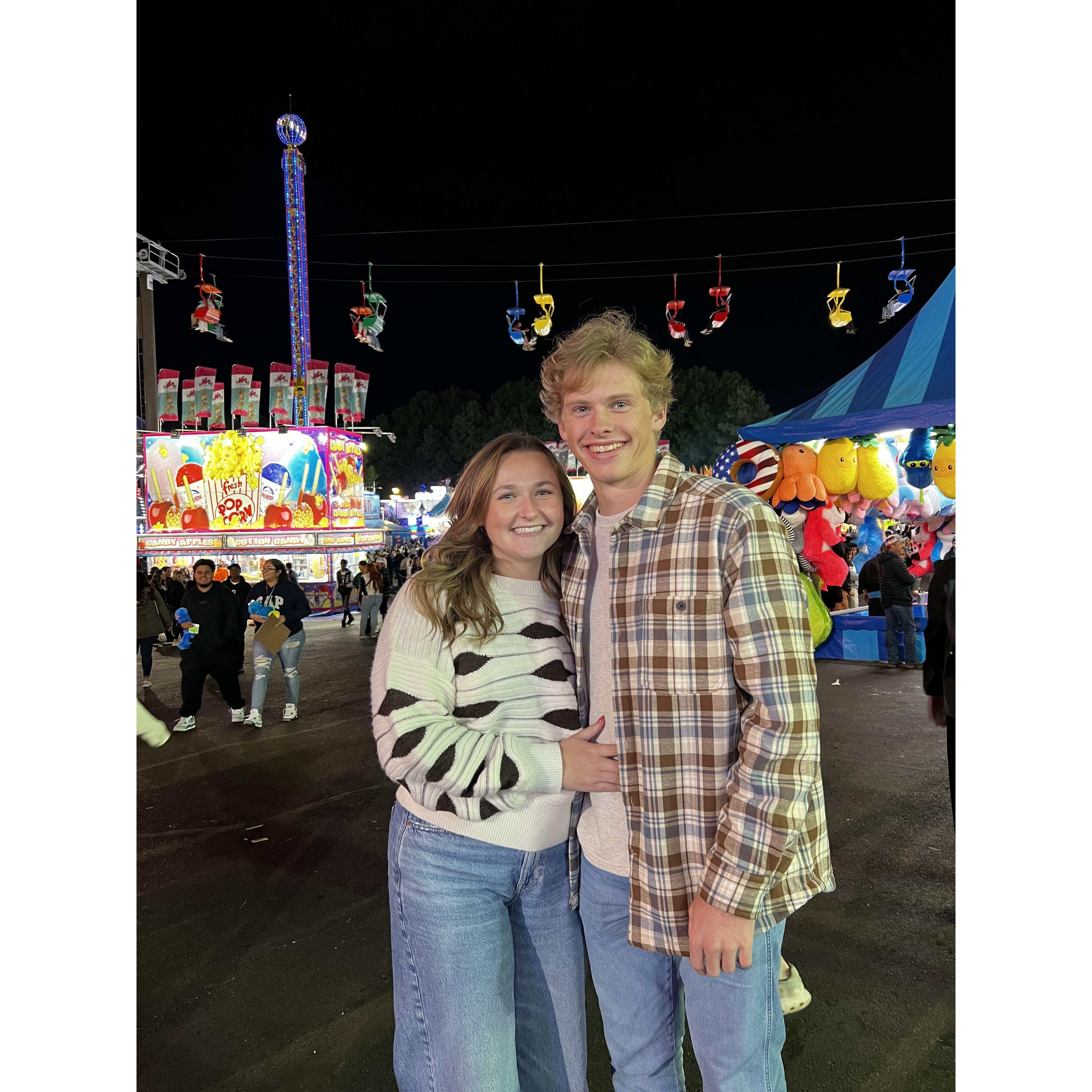 Our first trip to the state fair!