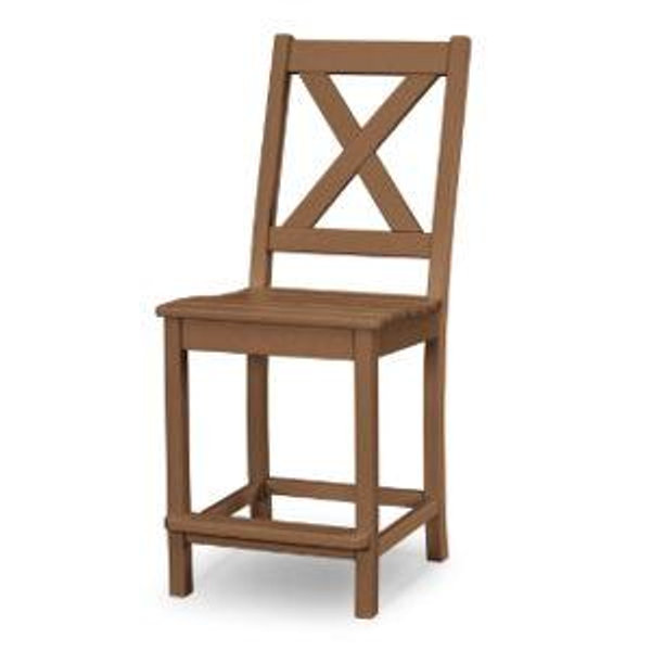 Braxton Counter Side Chair- Teak