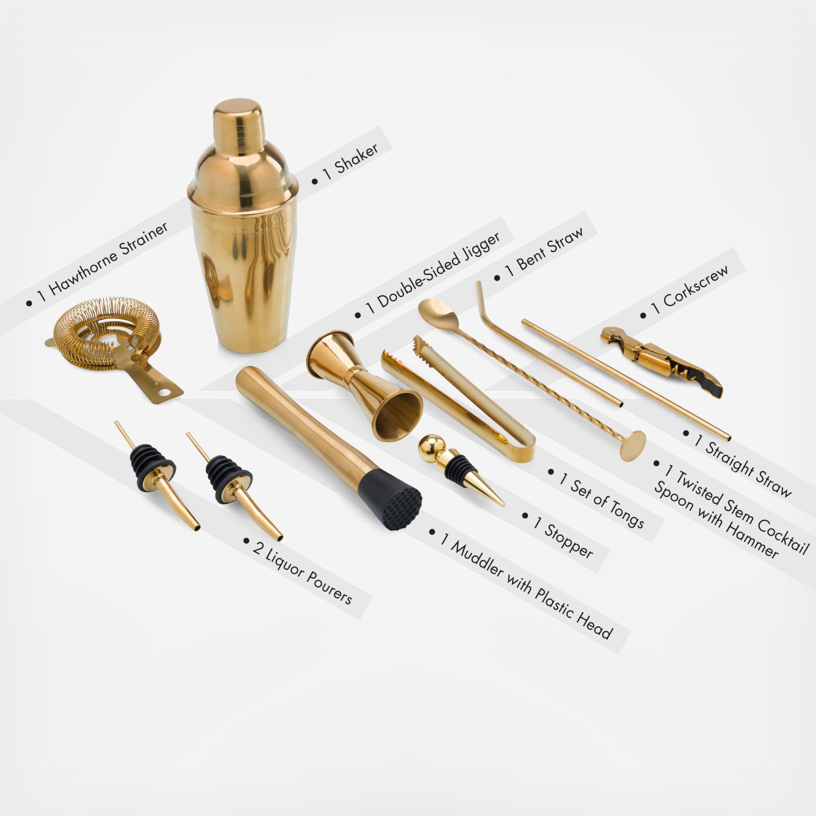 Legacy, Carousel 13-Piece Bar Tool Set | Zola