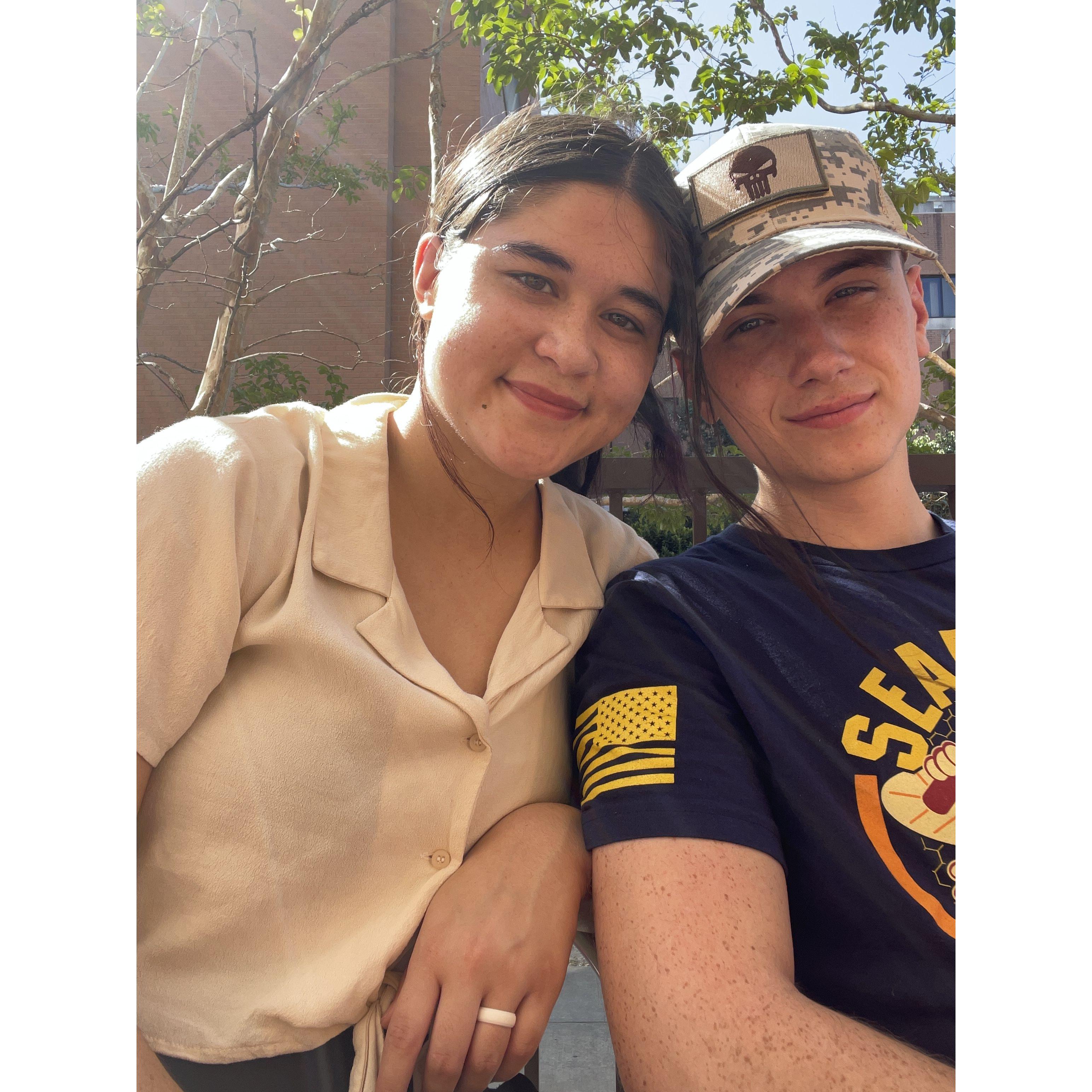 A quick date on campus