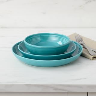 Bistro Coupe 3-Piece Place Setting with Salad Bowl, Service for 1