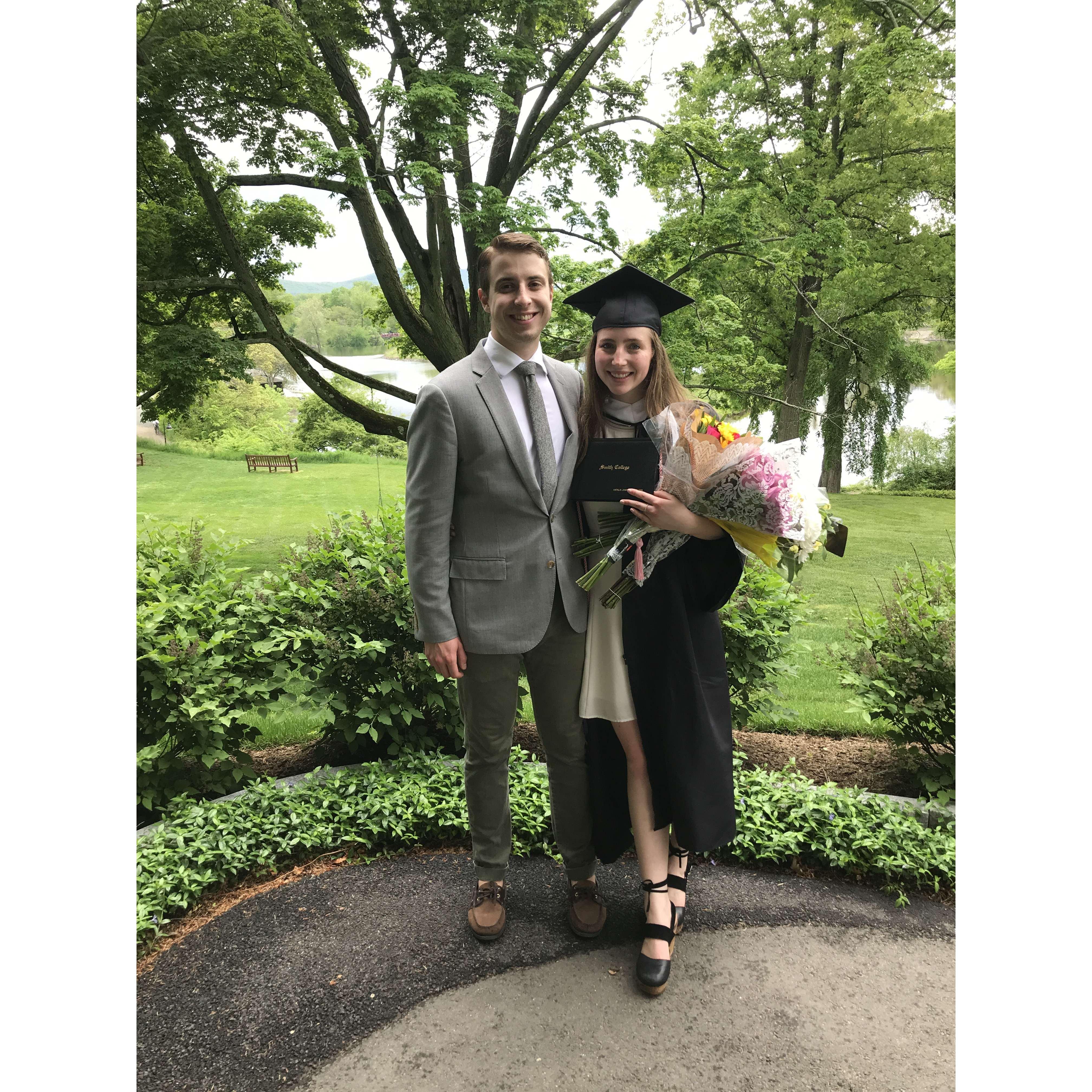 Natalia graduated a week later. Smith College Class of 2018!
