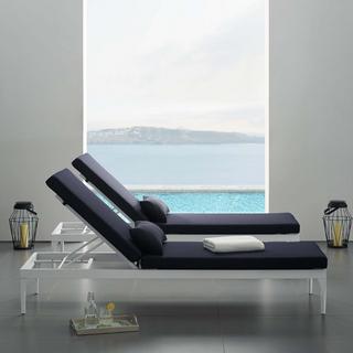 Perspective Cushion Outdoor Chaise Lounge Chair