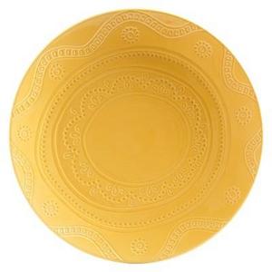 Kennet Ceramic Dinner Plate 10.5" Yellow - Threshold™
