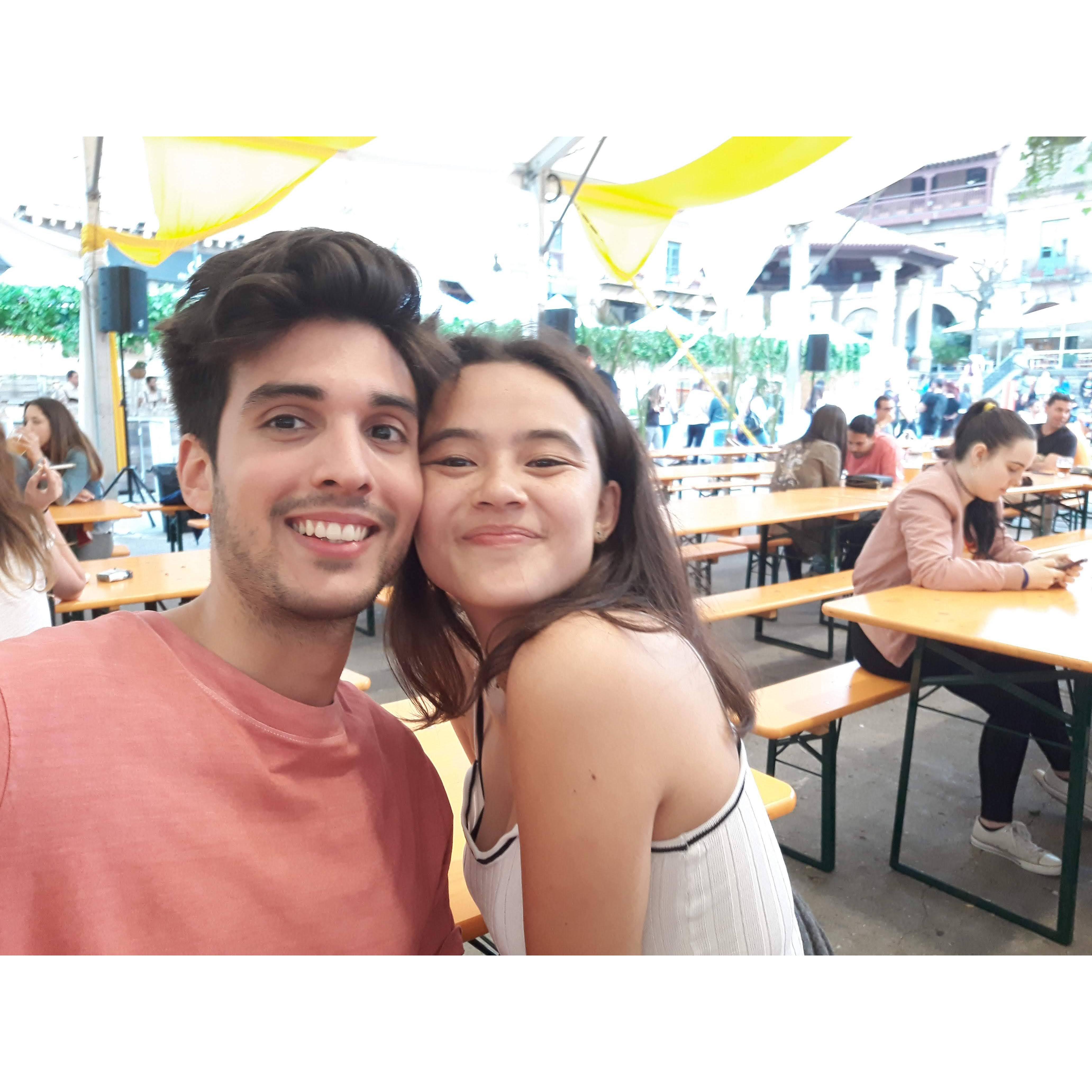 Barcelona 2018, one of our first dates