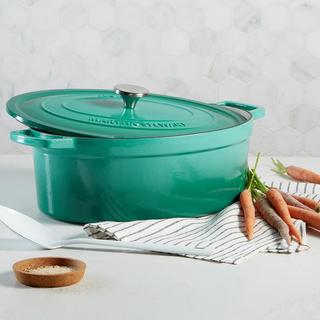 Martha Stewart Collection - Oval 8 Qt. Dutch Oven