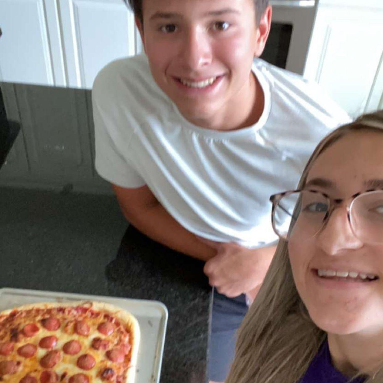 Making Pizza Together