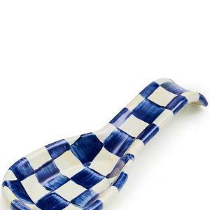 MacKenzie-Childs Check Enamel Spoon Rest | Dillard's
