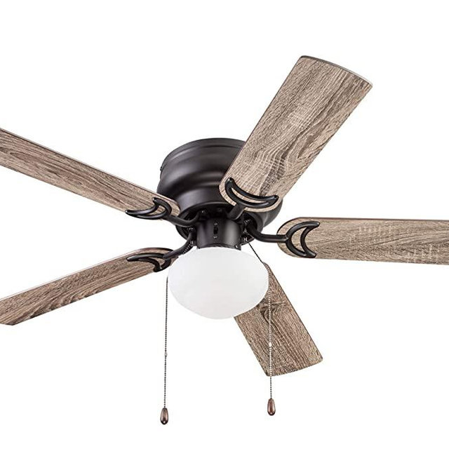 Prominence Home 51584 Alvina Ceiling Fan, 44, Farmhouse Bronze
