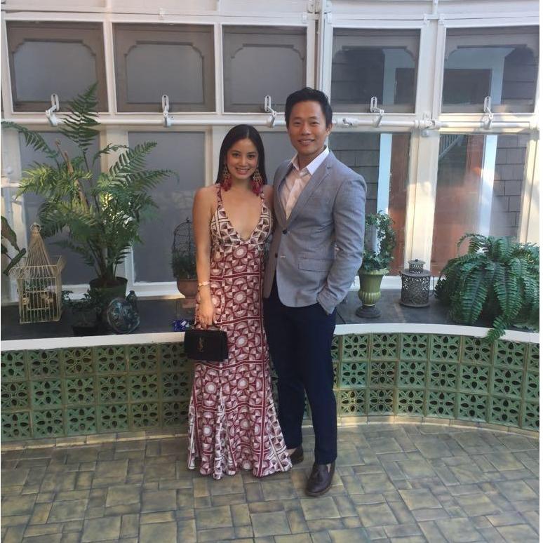 First wedding we attended as a couple