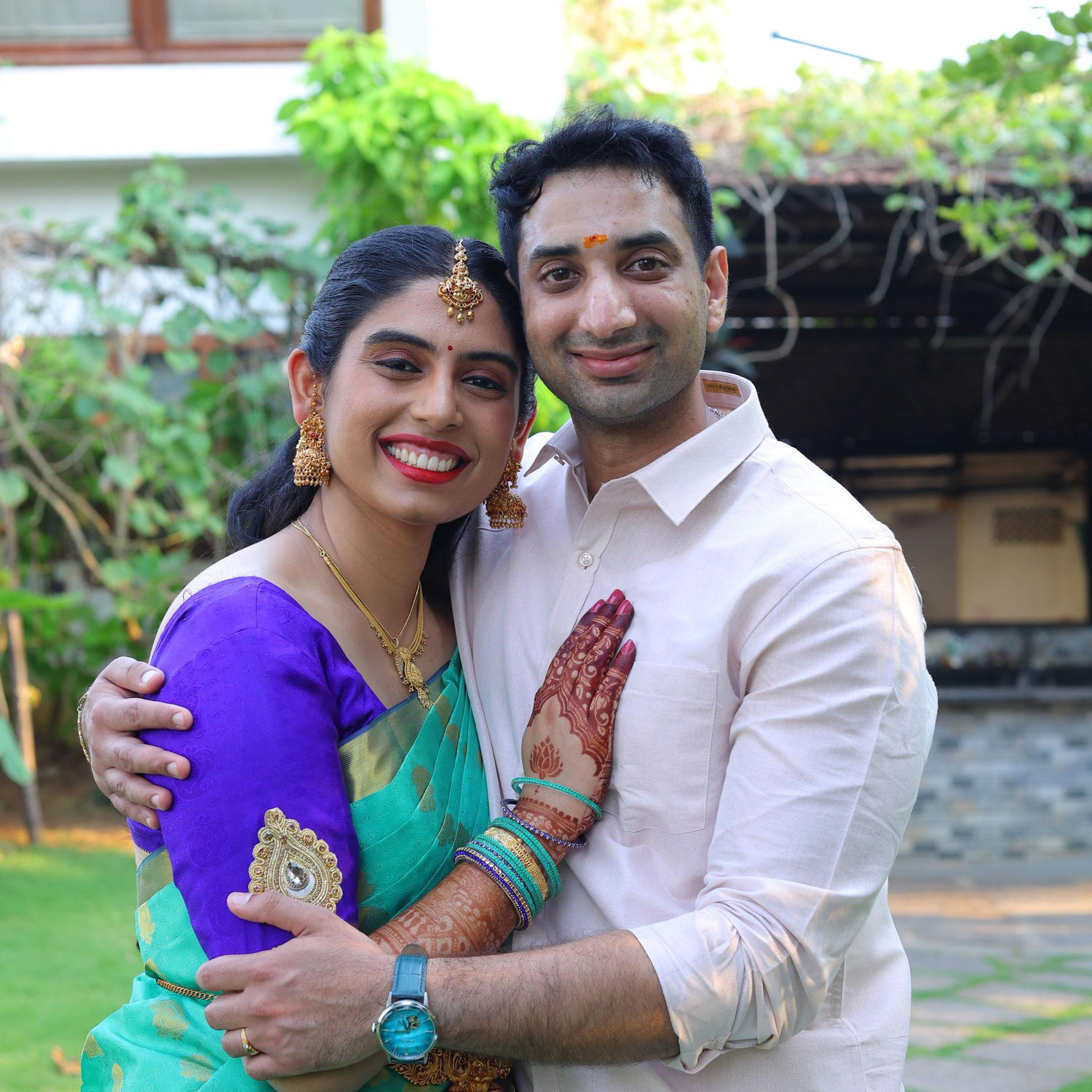 Pre-engagement photoshoot (Chennai, India, 3.6.26)