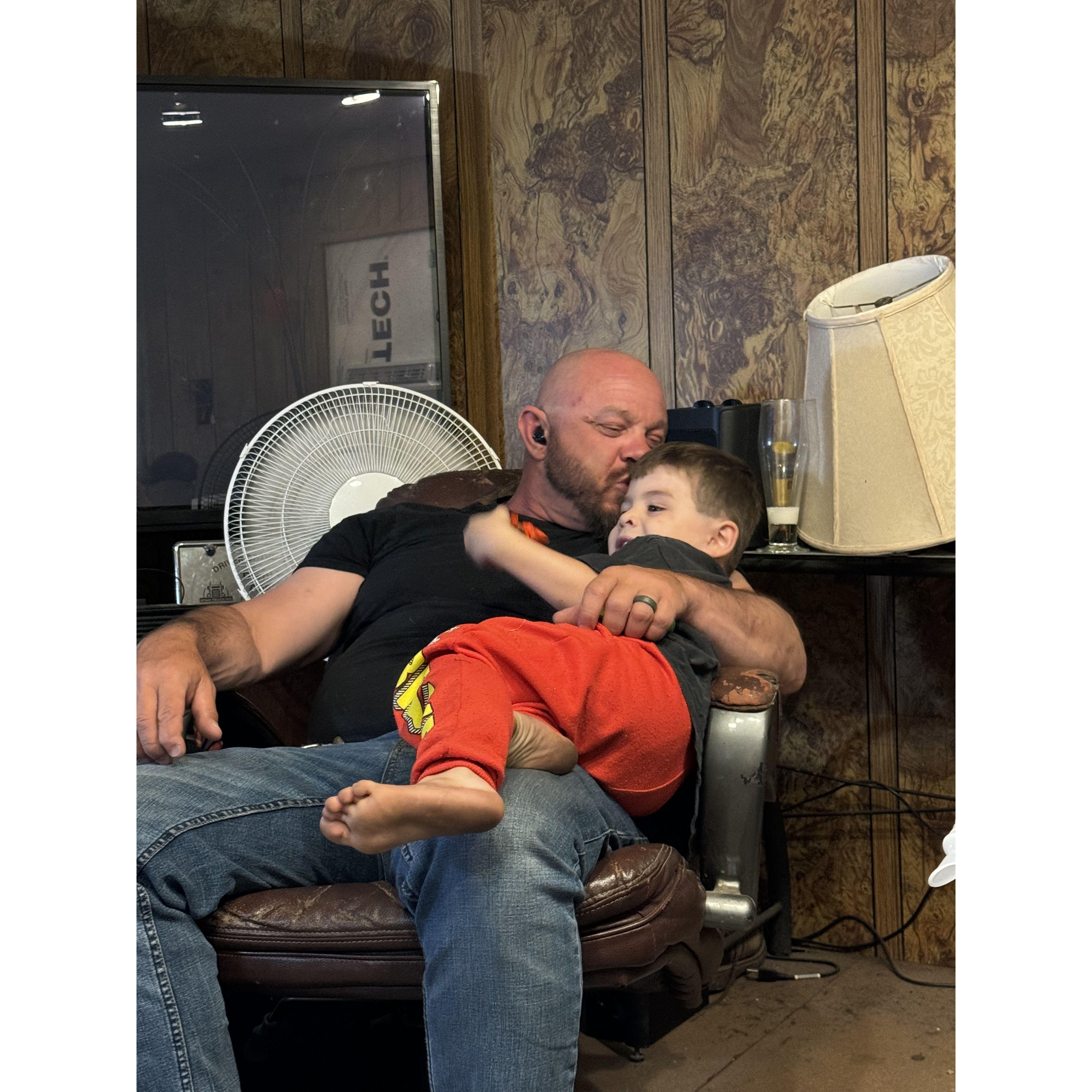 Papa and Percy