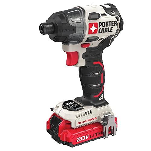 PORTER-CABLE 20V MAX Impact Driver Kit (PCCK647LB)
