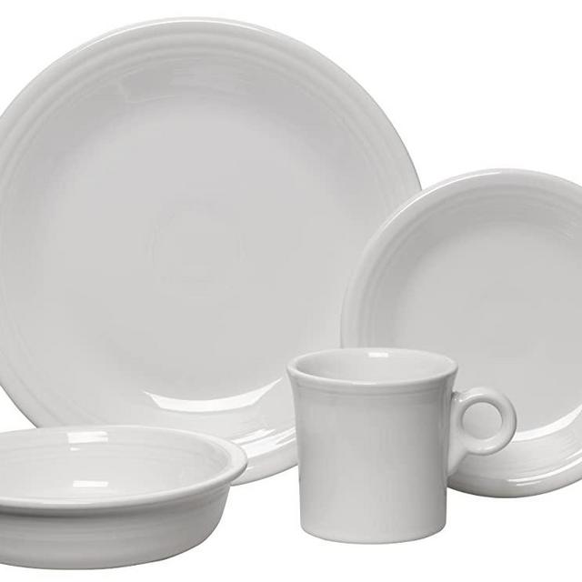 Fiesta 4-Piece Place Setting, White