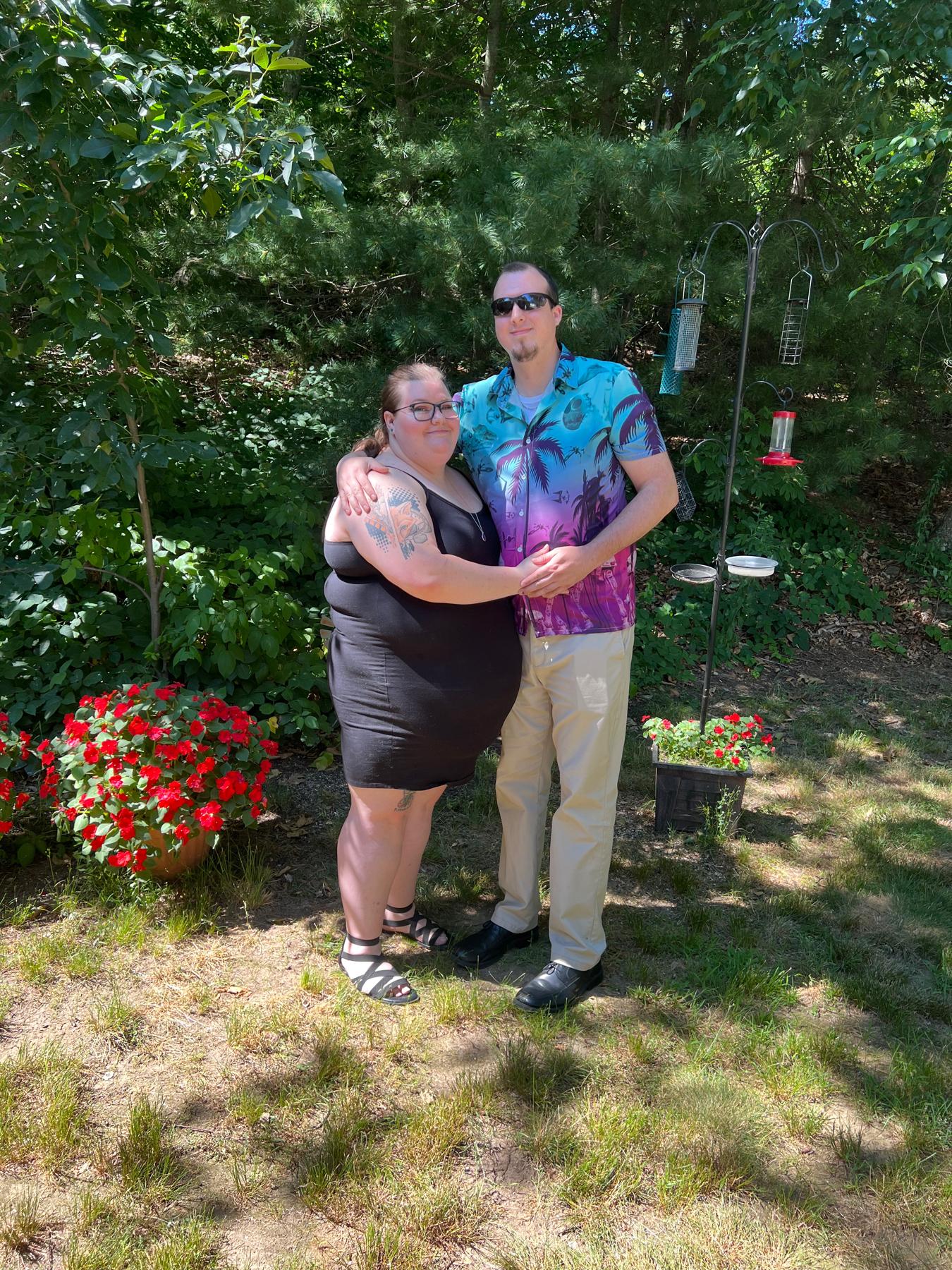 Before the first wedding we attended together