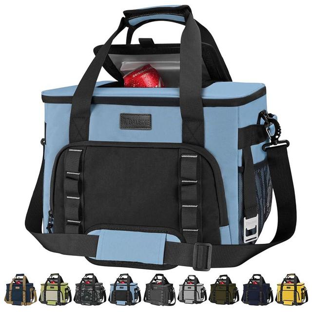 BALEINE Extra Large Soft Cooler Bag, Portable Leakproof Cooler, 40/60 Cans Volume for Beach, Camping, Kayaking, Travel, and Road Trips