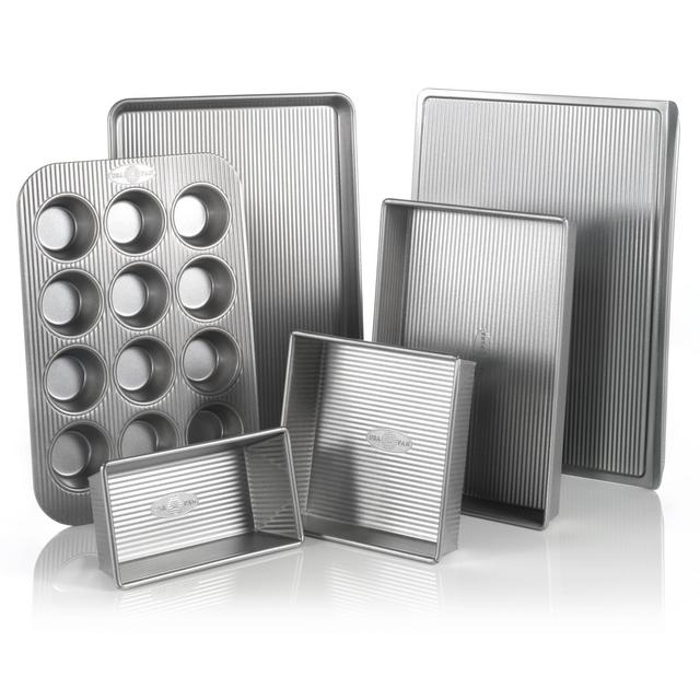USA Pan Bakeware Aluminized Steel 6 Pieces Set