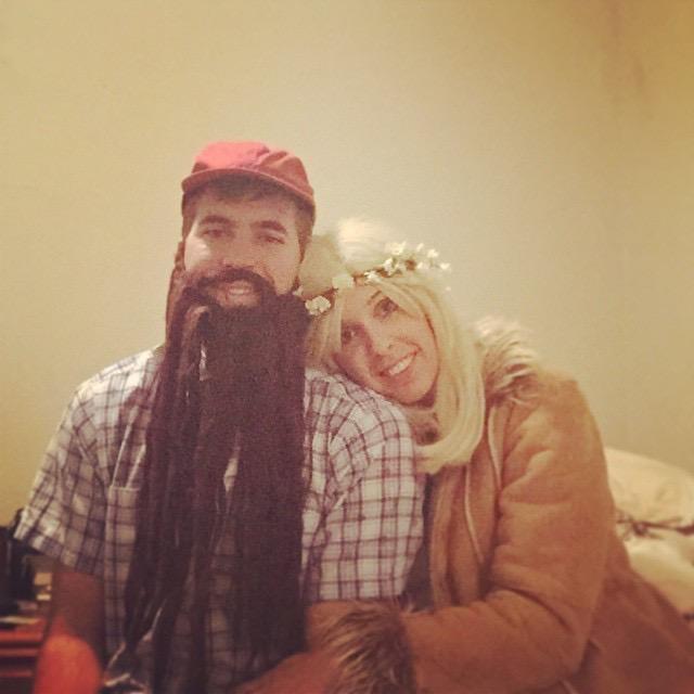 Birmingham, AL, Fall 2014 [Halloween as Forrest Gump and Jenny]. Where Ryan lived for a season after college...