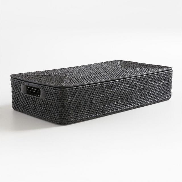 Sedona Black Under Bed Storage Basket