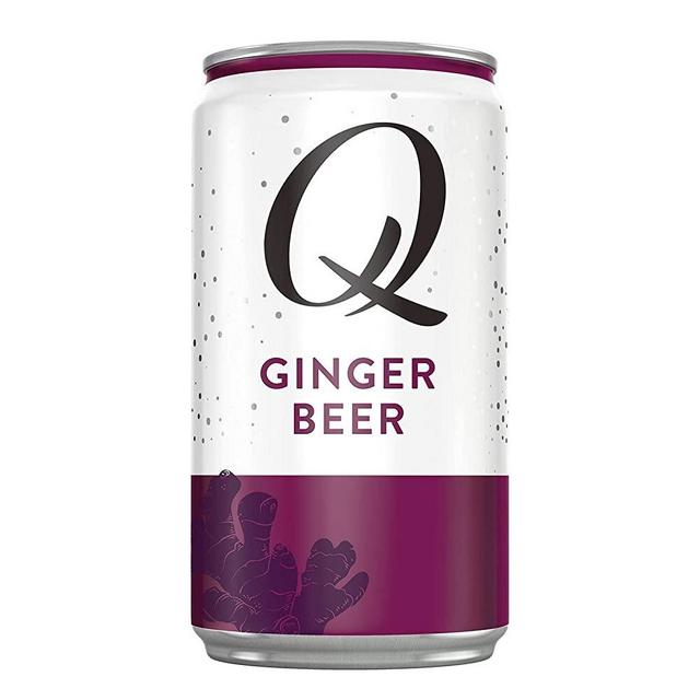 Q Mixers Ginger Beer, Premium Cocktail Mixer, 7.5 oz (12 Cans)