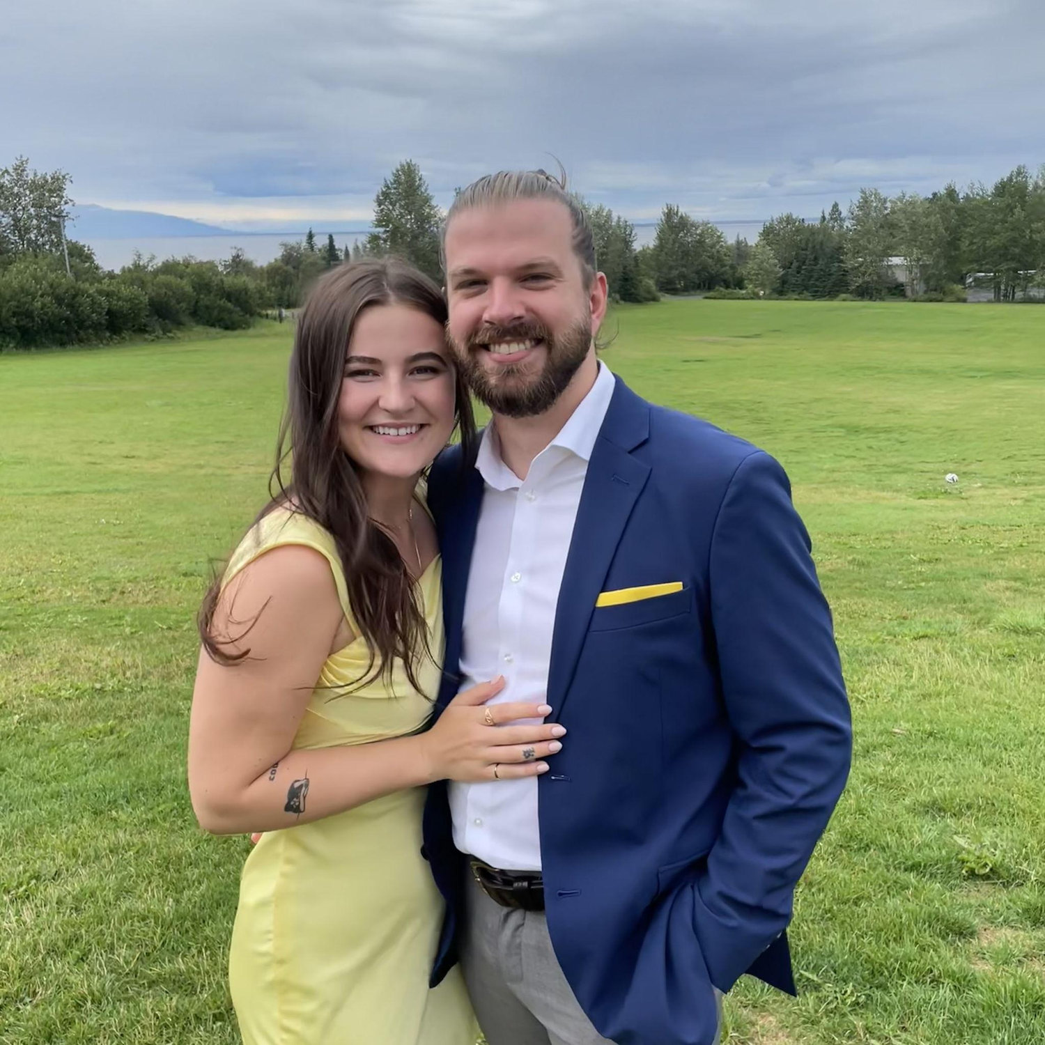 Traveled to Alaska for one of Marissa's best friend's weddings.