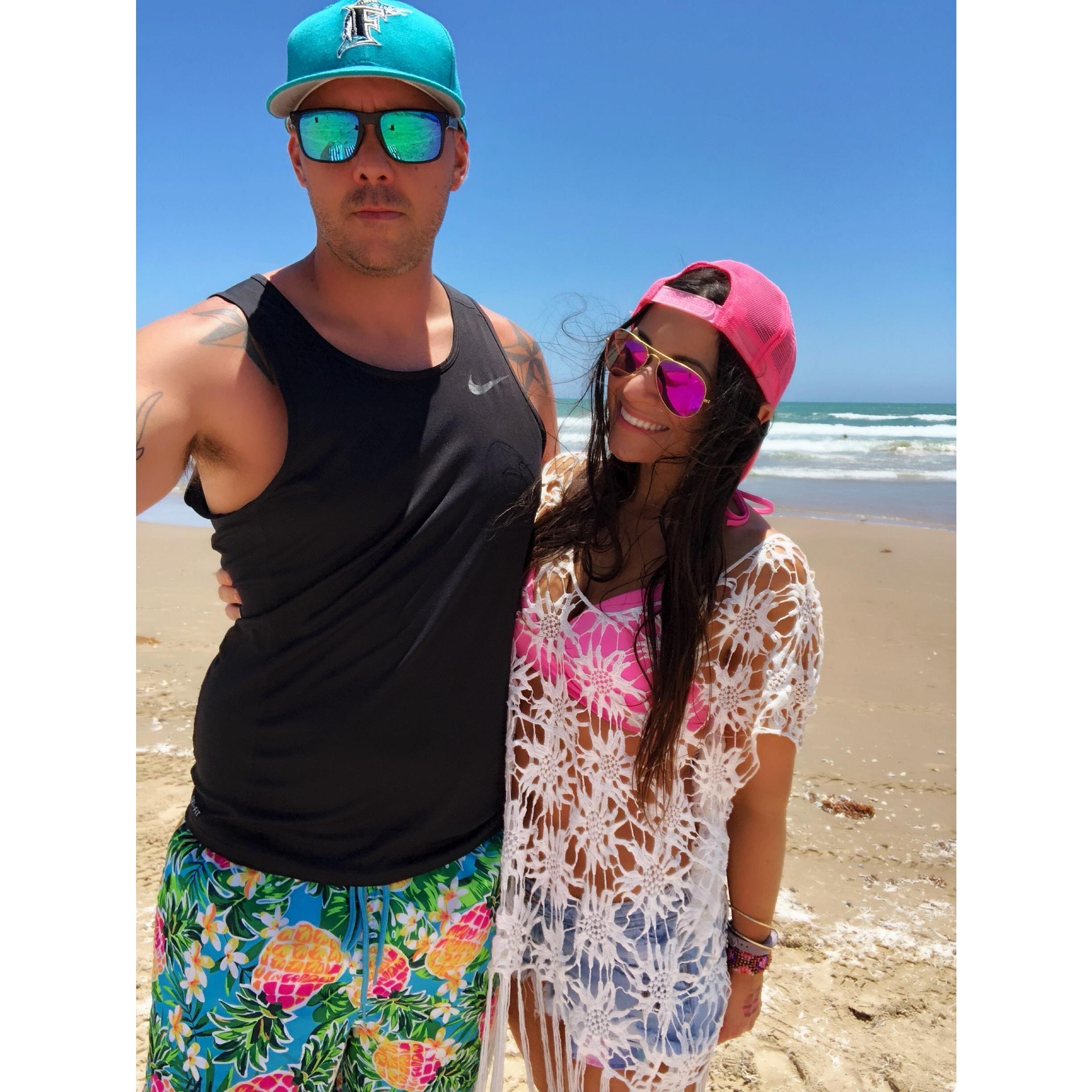 We loved going to the beach when we lived an hour away in South Texas!