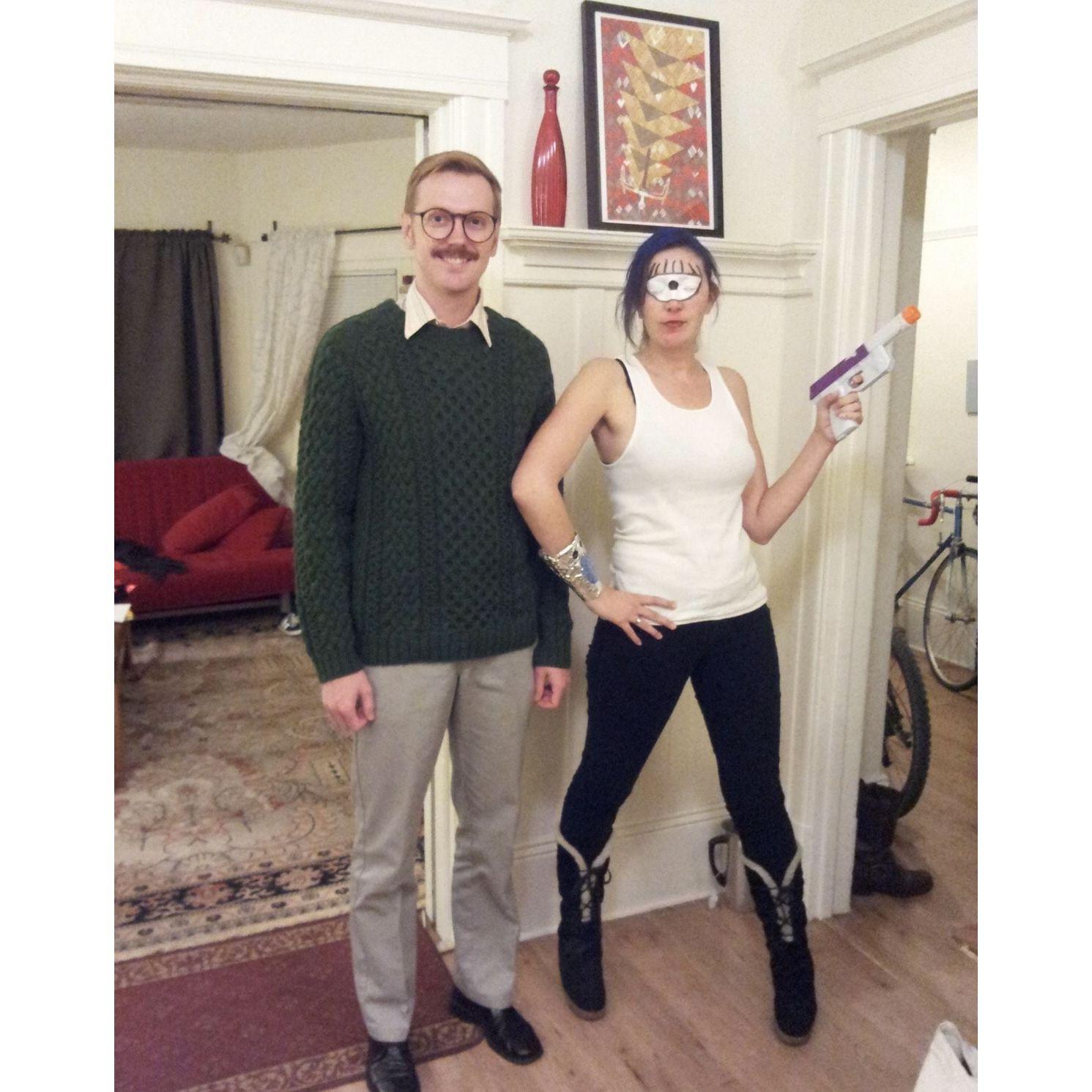 Halloween 2013 - tribute to Matt Groening characters