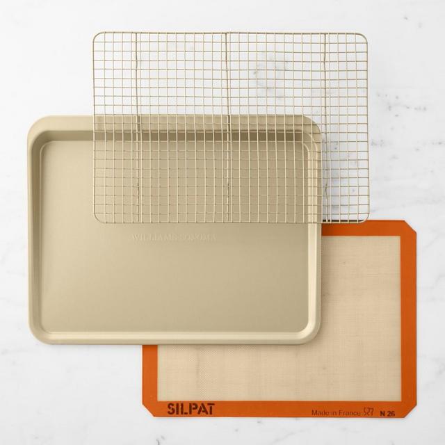 Goldtouch® Pro 3-Piece Cookie Set and Silpat Baking Mat