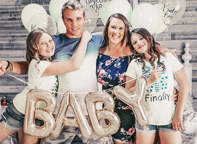 Our family expanded quickly but our hearts and love grew bigger. We were having a baby!