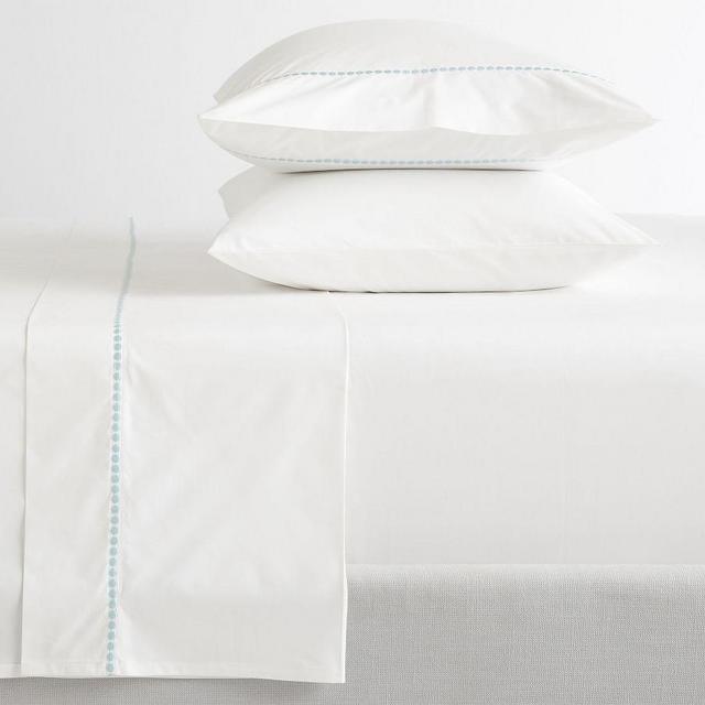 Pearl Organic Sheet Set Queen Sea Glass